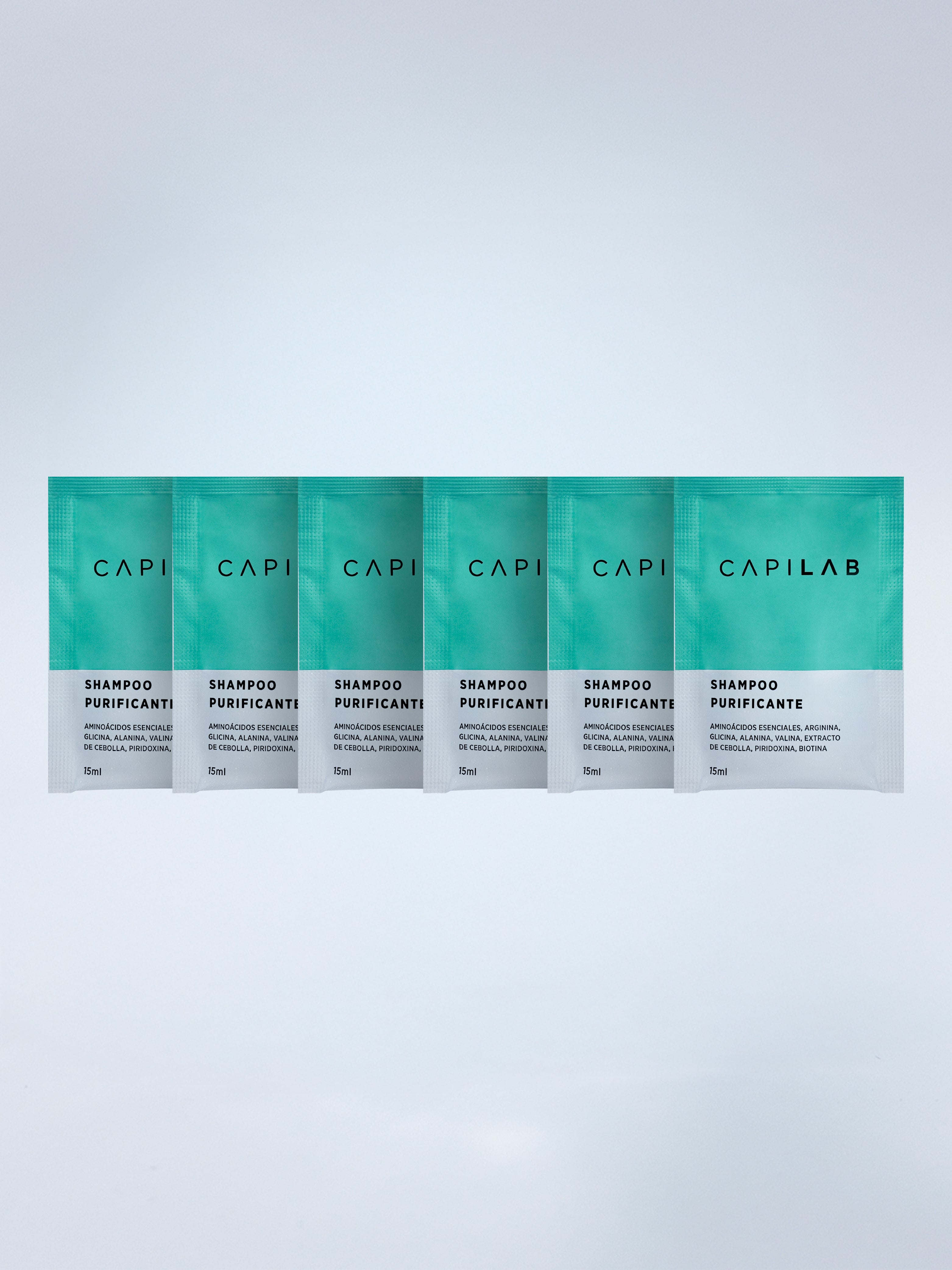 Kit Sachets Shampoo x 6