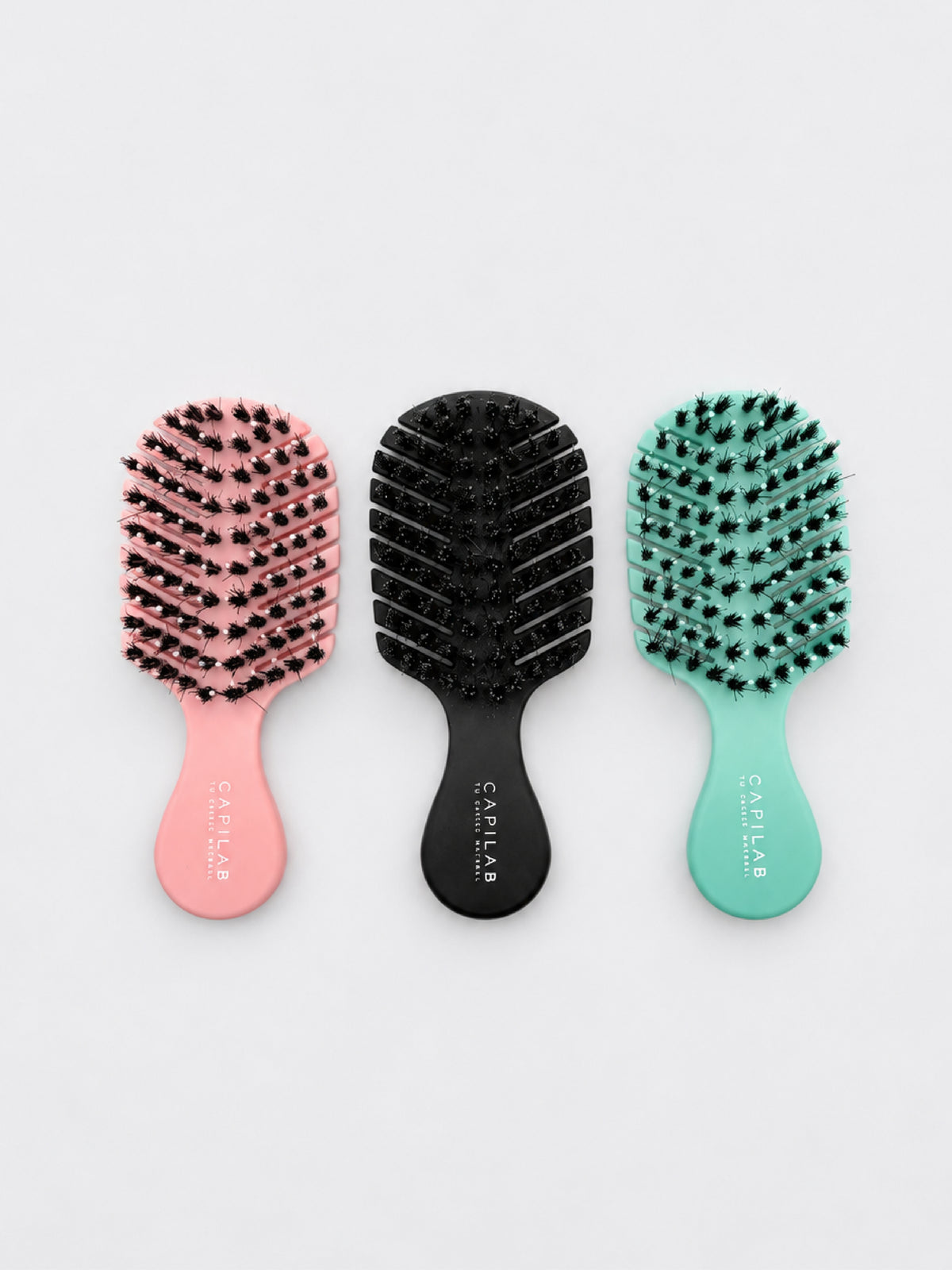 Cepillo Anti-Frizz Mini Rosado